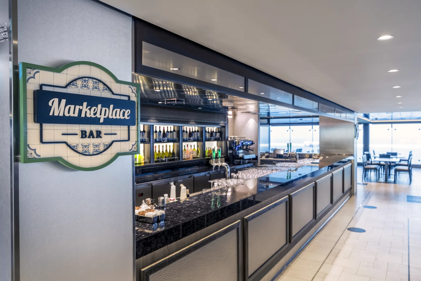 The Marketplace Bar aboard MSC Virtuosa